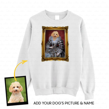 Personalized Dog Gift Idea - Royal Dog's Portrait 32 For Dog Lovers - Standard Crew Neck Sweatshirt